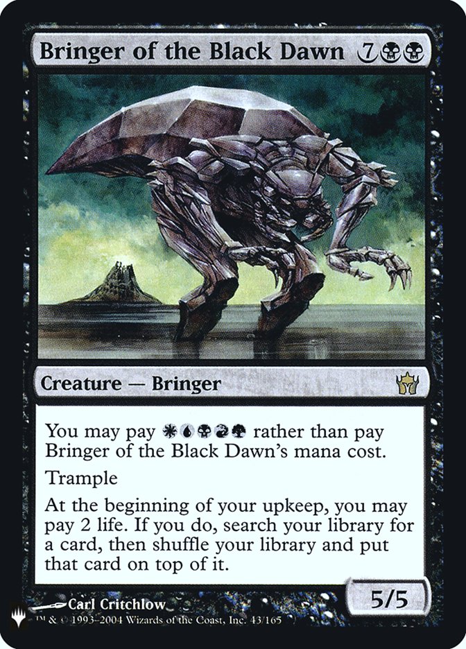 Bringer of the Black Dawn [Mystery Booster] | Cracking-Singles