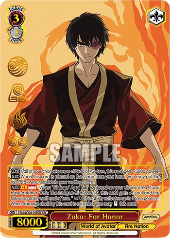 Zuko: For Honor [Avatar: The Last Airbender] | Cracking-Singles