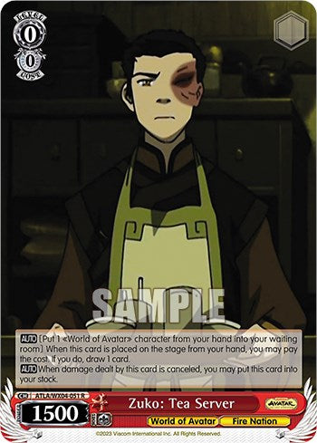 Zuko: Tea Server [Avatar: The Last Airbender] | Cracking-Singles