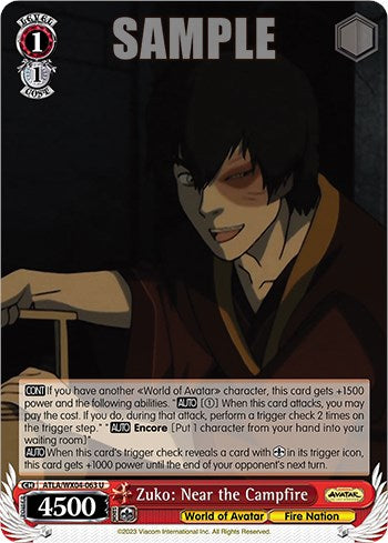 Zuko: Near the Campfire [Avatar: The Last Airbender] | Cracking-Singles