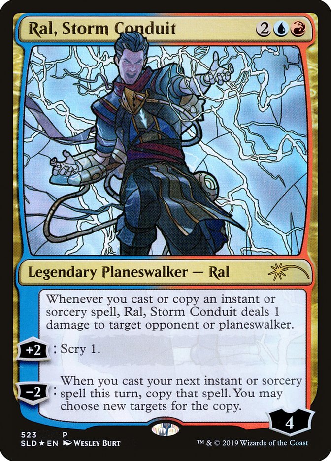 Ral, Storm Conduit (Stained Glass) [Secret Lair Drop Promos] | Cracking-Singles