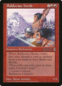 Balduvian Horde (Oversized) [Oversize Cards] | Cracking-Singles