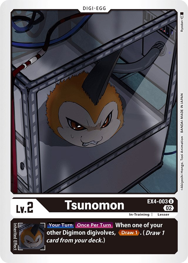 Tsunomon [EX4-003] [Alternative Being Booster] | Cracking-Singles