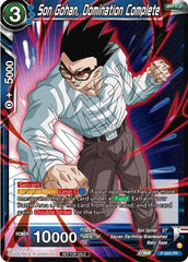 Son Gohan, Domination Complete (Zenkai Series Tournament Pack Vol.4) (P-503) [Tournament Promotion Cards] | Cracking-Singles