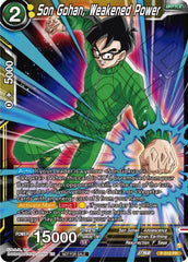 Son Gohan, Weakened Power (Zenkai Series Tournament Pack Vol.4) (P-510) [Tournament Promotion Cards] | Cracking-Singles