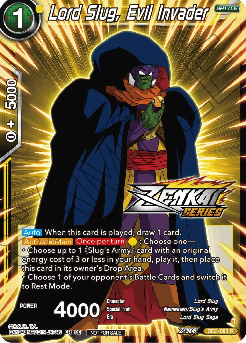 Lord Slug, Evil Invader (Event Pack 12) (DB3-093) [Tournament Promotion Cards] | Cracking-Singles