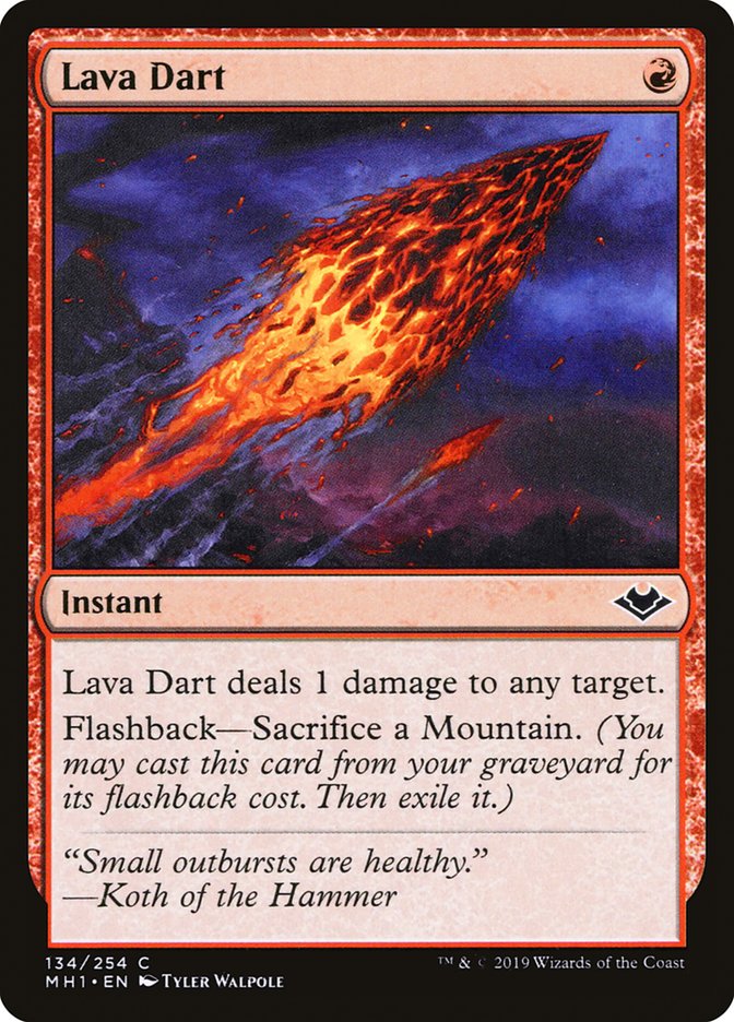 Lava Dart [Modern Horizons] | Cracking-Singles