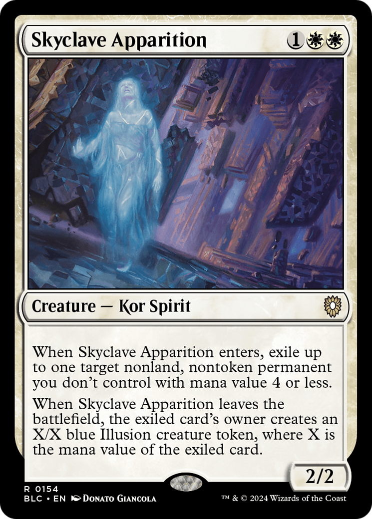 Skyclave Apparition [Bloomburrow Commander] | Cracking-Singles