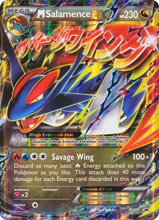 M Salamence EX (XY171) (Jumbo Card) [XY: Black Star Promos] | Cracking-Singles