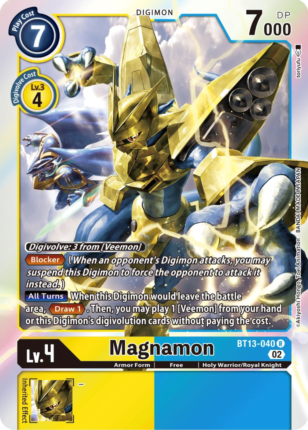 Magnamon [BT13-040] [Versus Royal Knights Booster] | Cracking-Singles