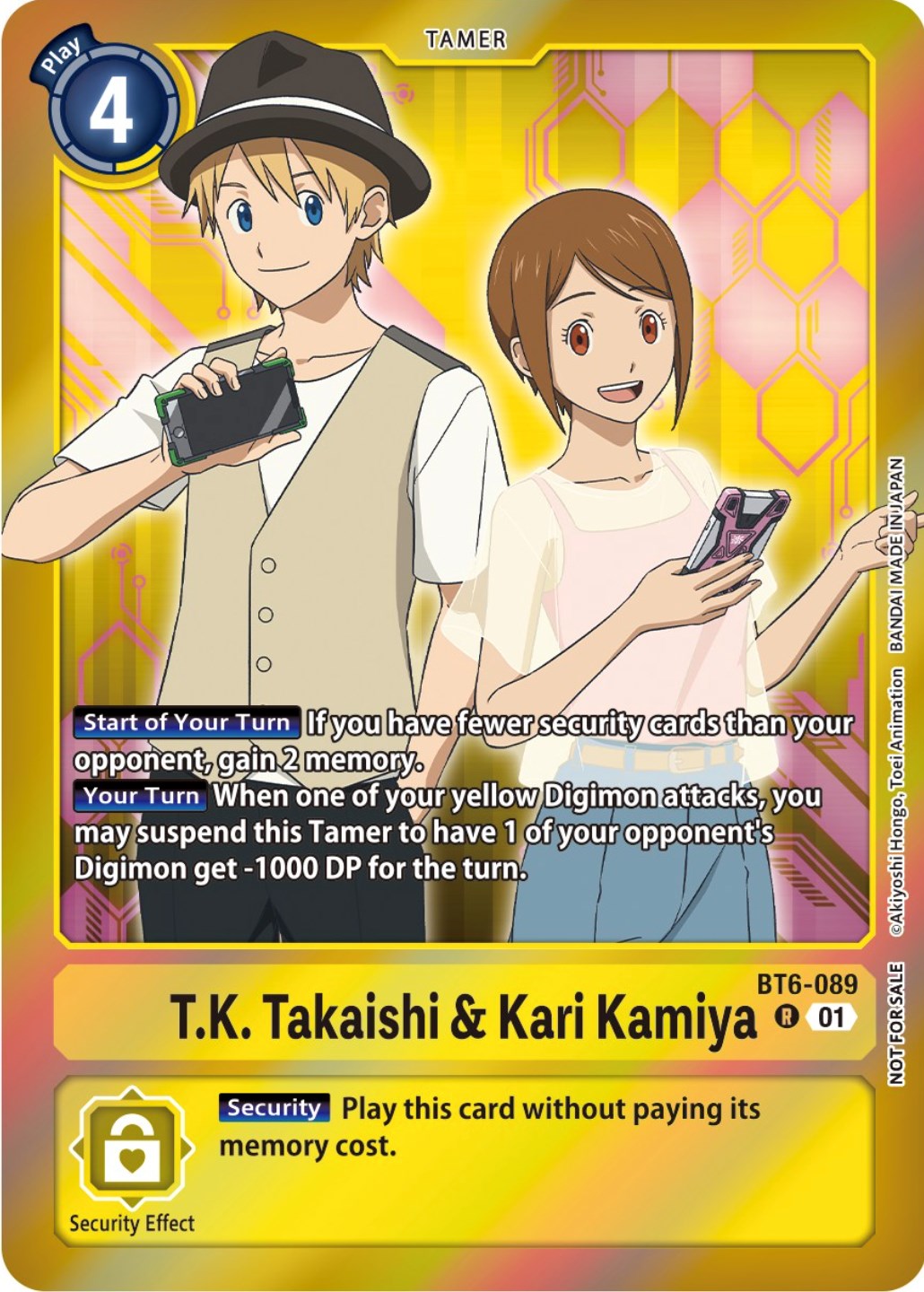 T.K. Takaishi & Kari Kamiya [BT6-089] (Event Pack 5) [Double Diamond Promos] | Cracking-Singles