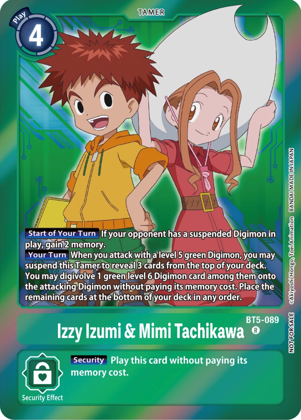 Izzy Izumi & Mimi Tachikawa [BT5-089] (Event Pack 5) [Battle of Omni Promos] | Cracking-Singles