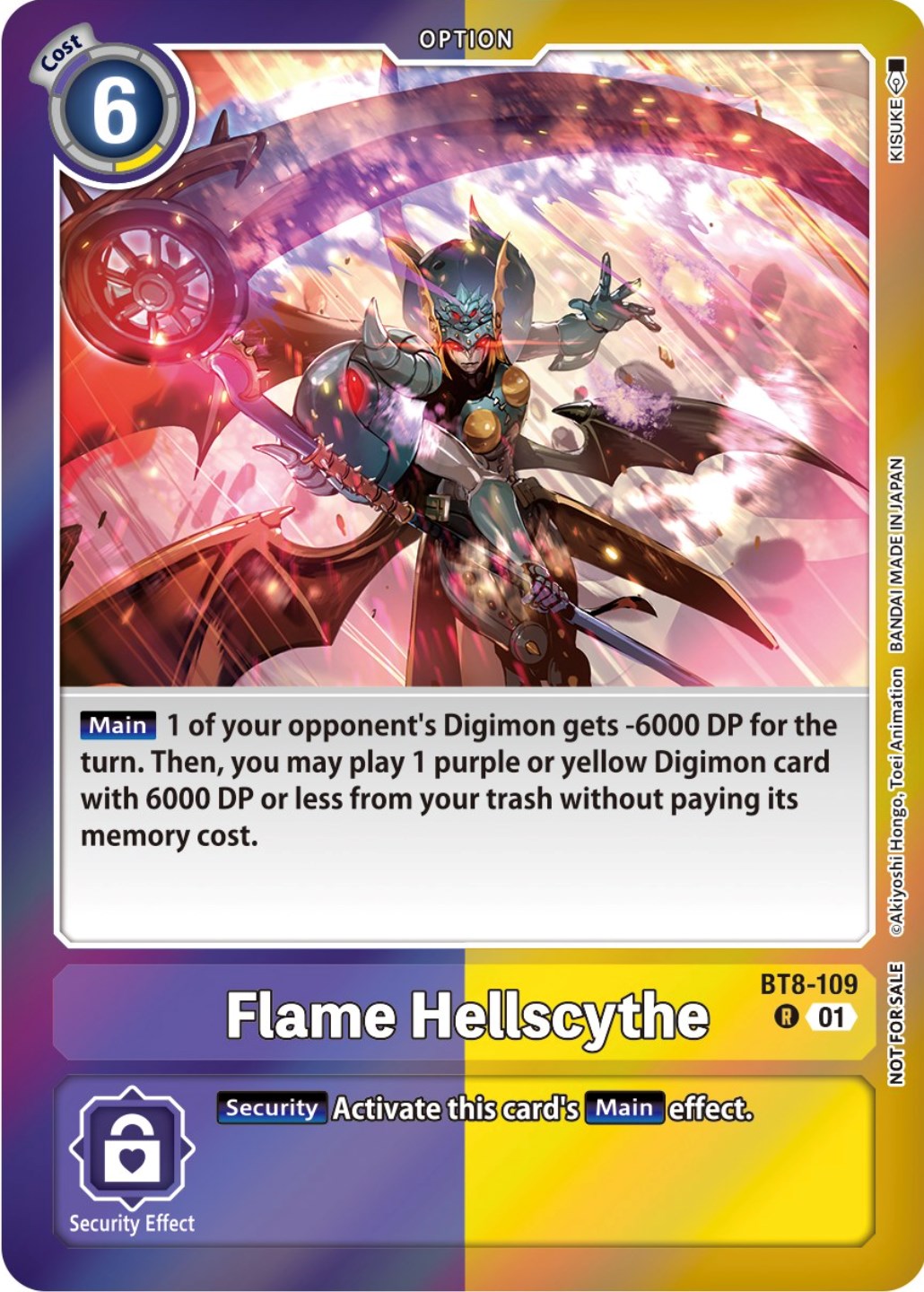 Flame Hellscythe [BT8-109] (Event Pack 5) [New Awakening Promos] | Cracking-Singles