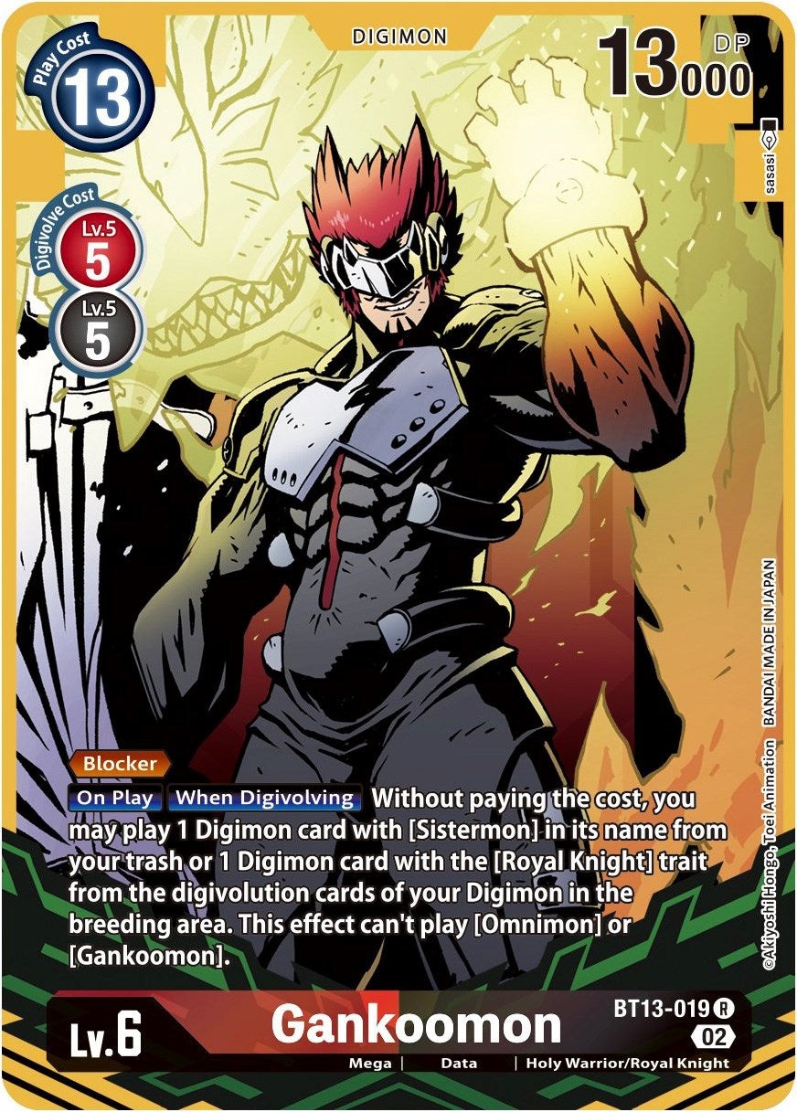 Gankoomon [BT13-019] (Alternate Art) [Versus Royal Knights Booster] | Cracking-Singles