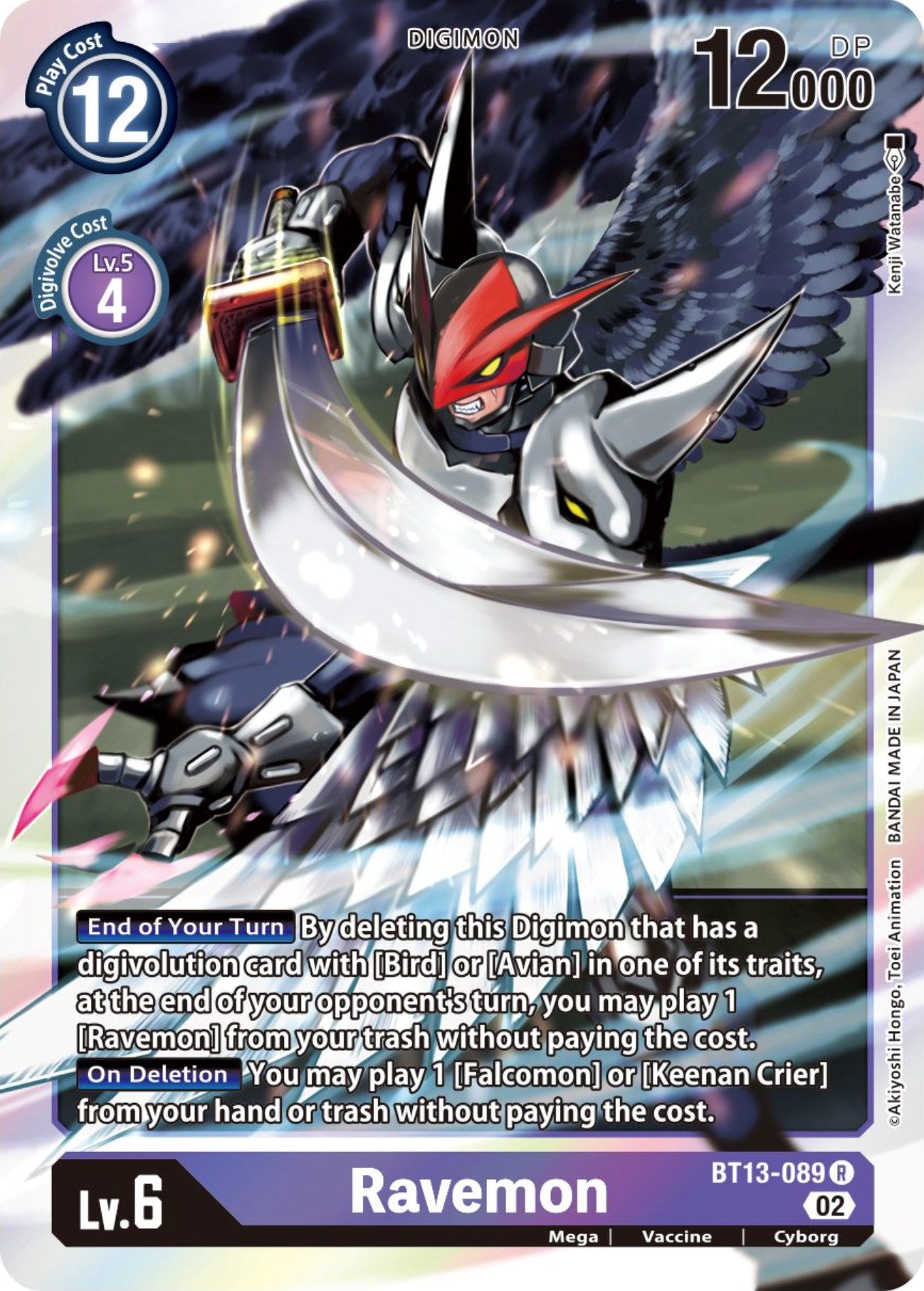 Ravemon [BT13-089] [Versus Royal Knights Booster] | Cracking-Singles