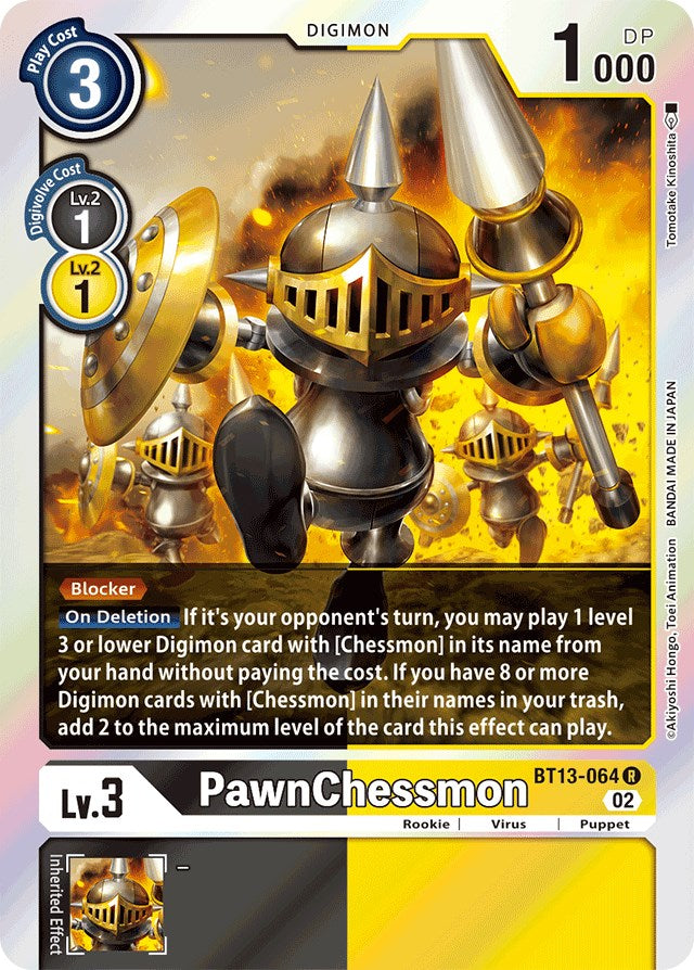 PawnChessmon [BT13-064] [Versus Royal Knights Booster] | Cracking-Singles