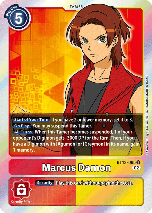 Marcus Damon [BT13-095] [Versus Royal Knights Booster] | Cracking-Singles