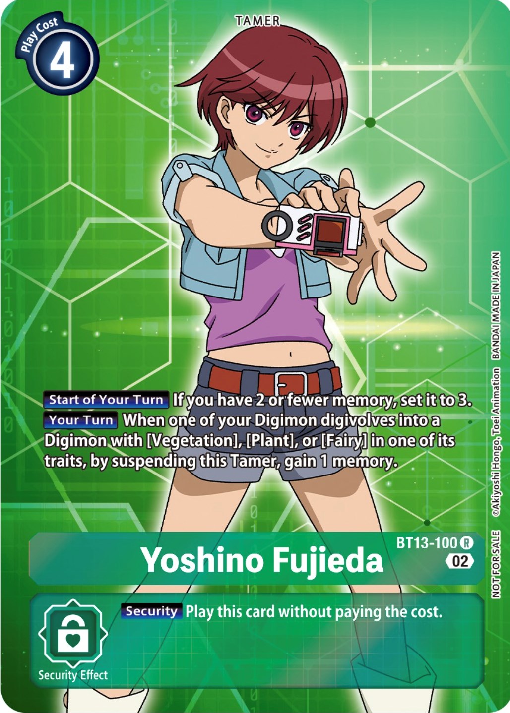 Yoshino Fujieda [BT13-100] (Box Topper) [Versus Royal Knights Booster] | Cracking-Singles