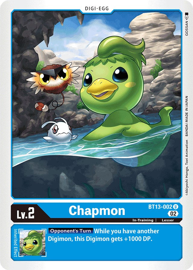 Chapmon [BT13-002] [Versus Royal Knights Booster] | Cracking-Singles