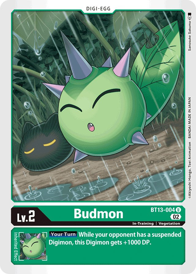 Budmon [BT13-004] [Versus Royal Knights Booster] | Cracking-Singles