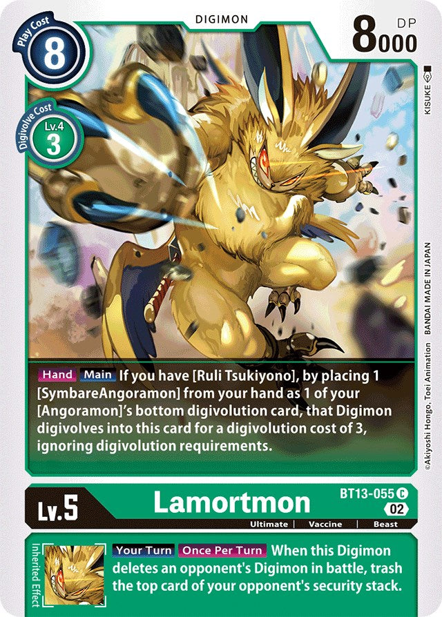 Lamortmon [BT13-055] [Versus Royal Knights Booster] | Cracking-Singles