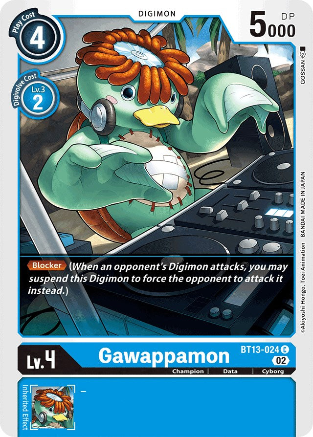 Gawappamon [BT13-024] [Versus Royal Knights Booster] | Cracking-Singles