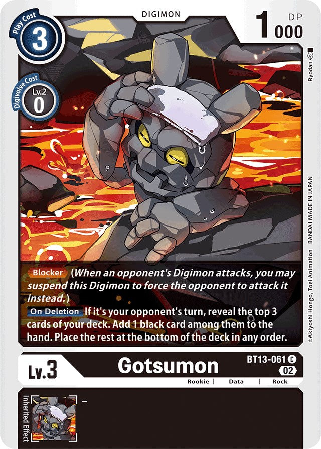 Gotsumon [BT13-061] [Versus Royal Knights Booster] | Cracking-Singles