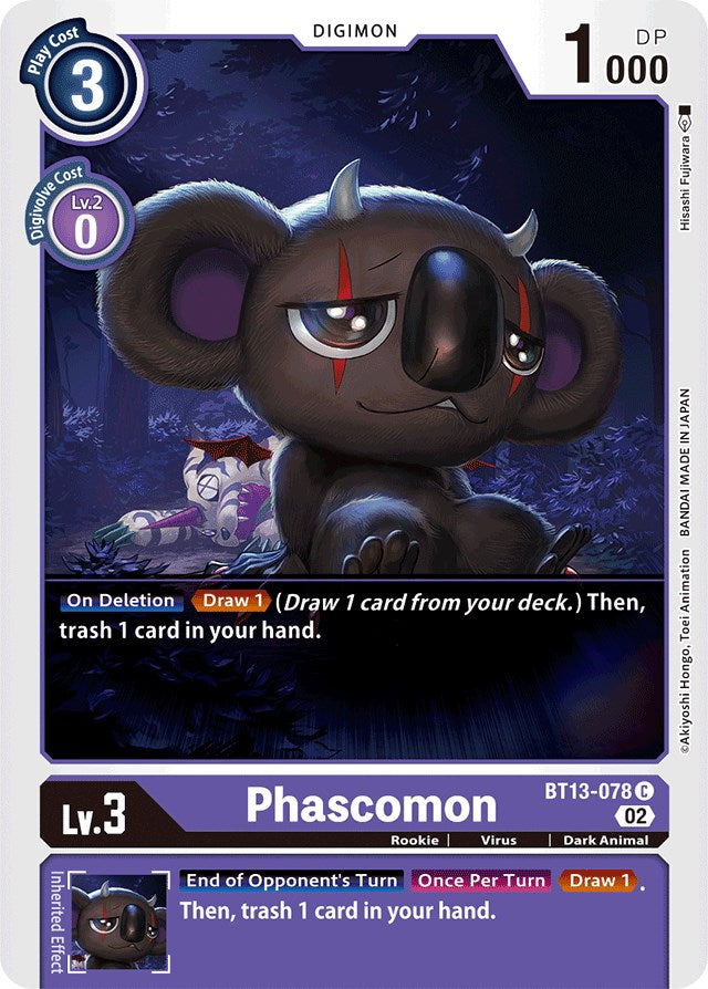 Phascomon [BT13-078] [Versus Royal Knights Booster] | Cracking-Singles