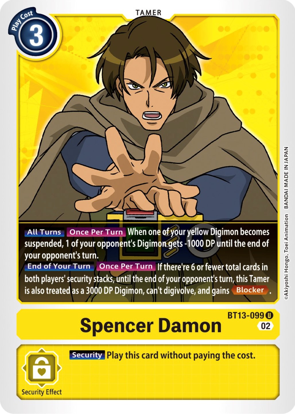 Spencer Damon [BT13-099] [Versus Royal Knights Booster] | Cracking-Singles