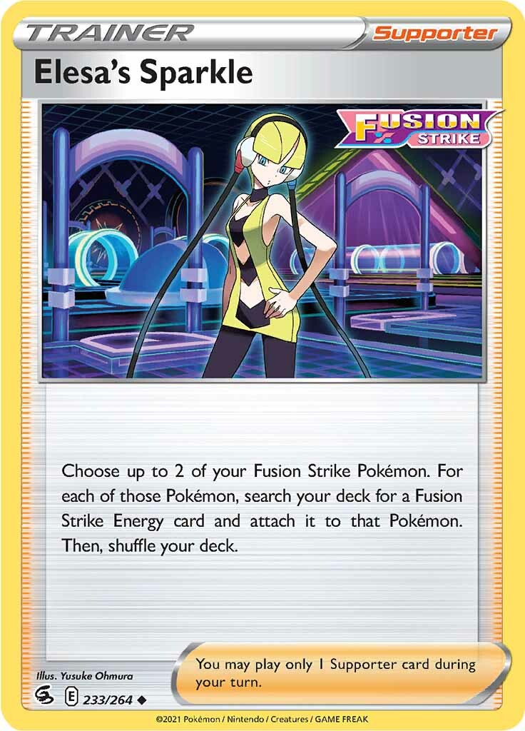 Elesa's Sparkle (233/264) [Sword & Shield: Fusion Strike] | Cracking-Singles