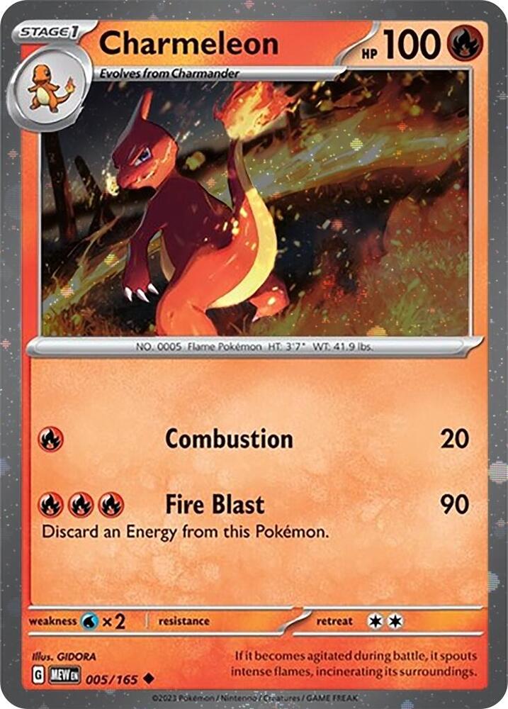 Charmeleon (005) (Cosmos Holo) [Scarlet & Violet: Black Star Promos] | Cracking-Singles