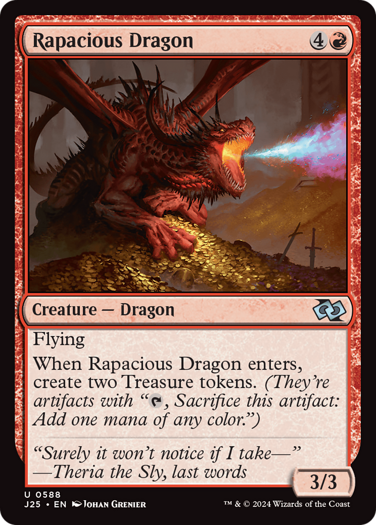 Rapacious Dragon [Foundations Jumpstart] | Cracking-Singles