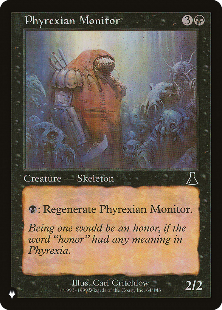 Phyrexian Monitor [The List] | Cracking-Singles