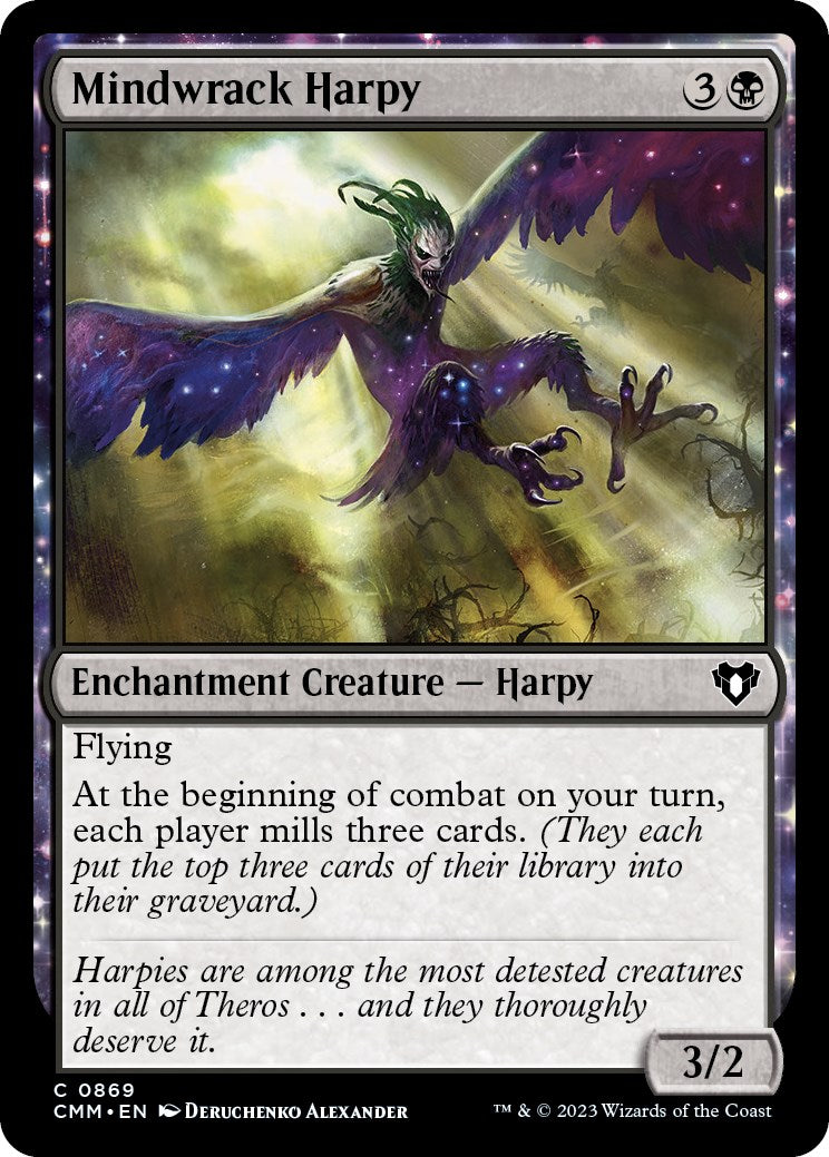 Mindwrack Harpy [Commander Masters] | Cracking-Singles