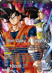 Son Goku & Vegeta // SSB Vegito, Shining Warrior (SD23-01) [Critical Blow] | Cracking-Singles