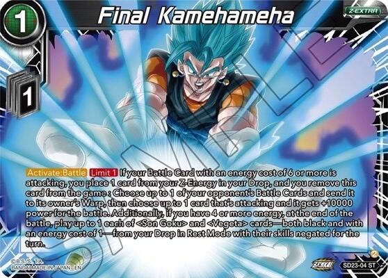 Final Kamehameha (SD23-04) [Critical Blow] | Cracking-Singles