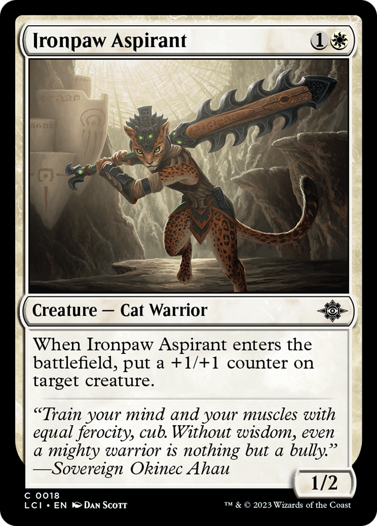 Ironpaw Aspirant [The Lost Caverns of Ixalan] | Cracking-Singles