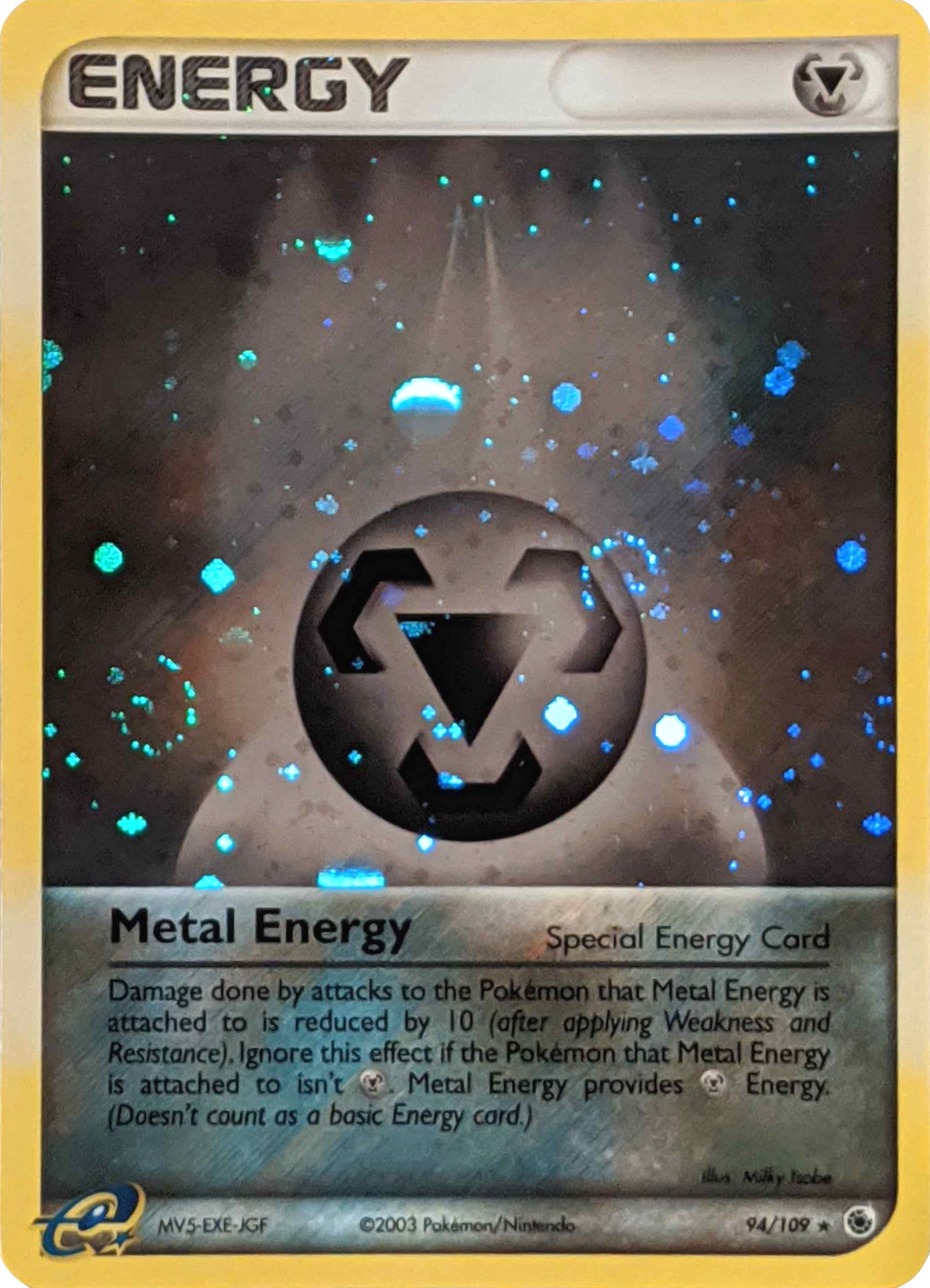 Metal Enery (94/109) (Cosmos Holo) [EX: Ruby & Sapphire] | Cracking-Singles