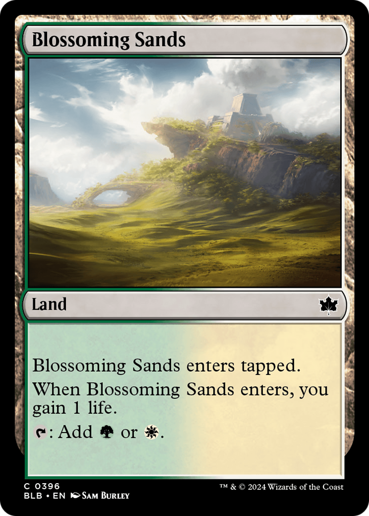 Blossoming Sands [Bloomburrow] | Cracking-Singles