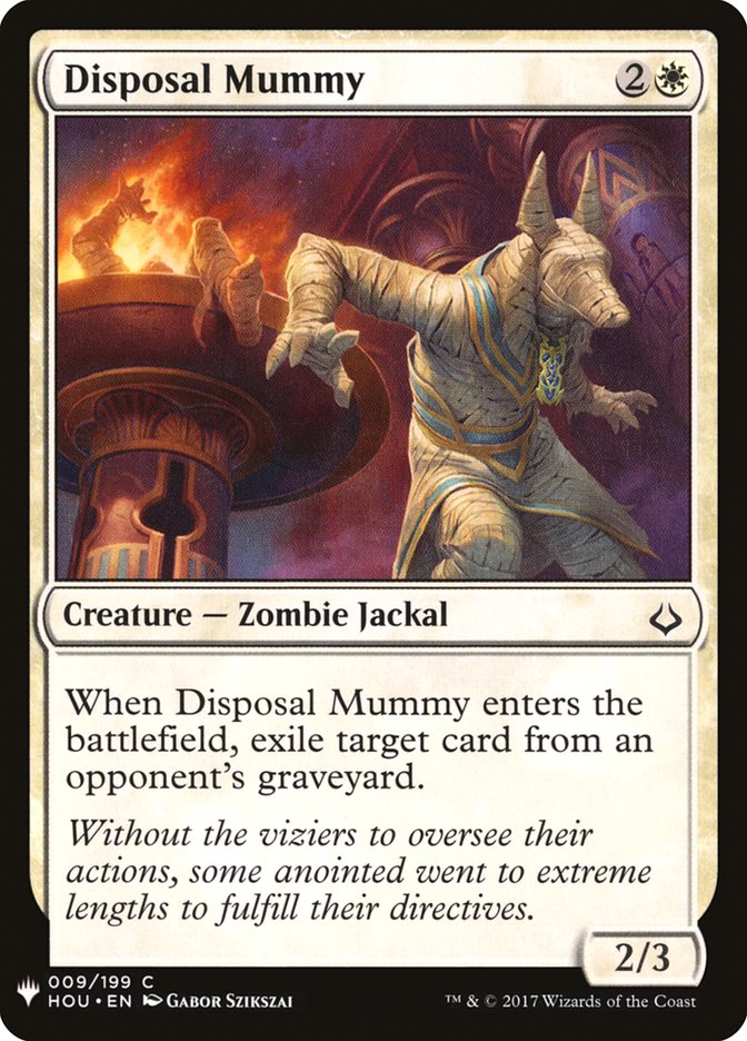 Disposal Mummy [Mystery Booster] | Cracking-Singles