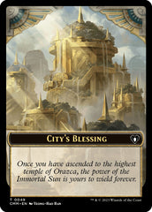 City's Blessing // Dragon Egg Double-Sided Token [Commander Masters Tokens] | Cracking-Singles