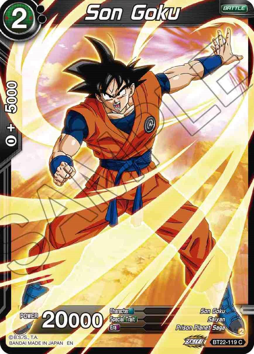 Son Goku (BT22-119) [Critical Blow] | Cracking-Singles