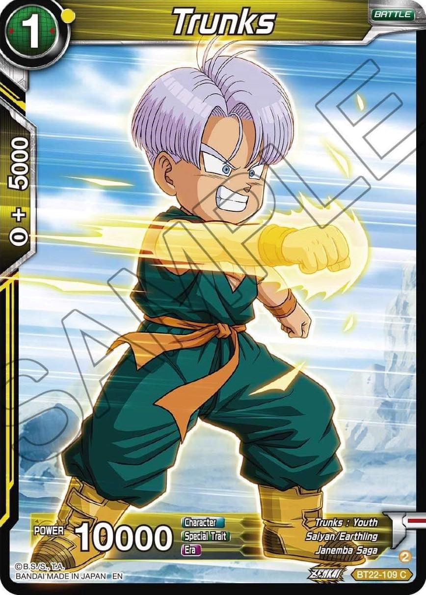 Trunks (BT22-109) [Critical Blow] | Cracking-Singles