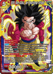 SS4, Son Goku, an Emotional Attack (Zenkai Series Tournament Pack Vol.5) (P-533) [Tournament Promotion Cards] | Cracking-Singles