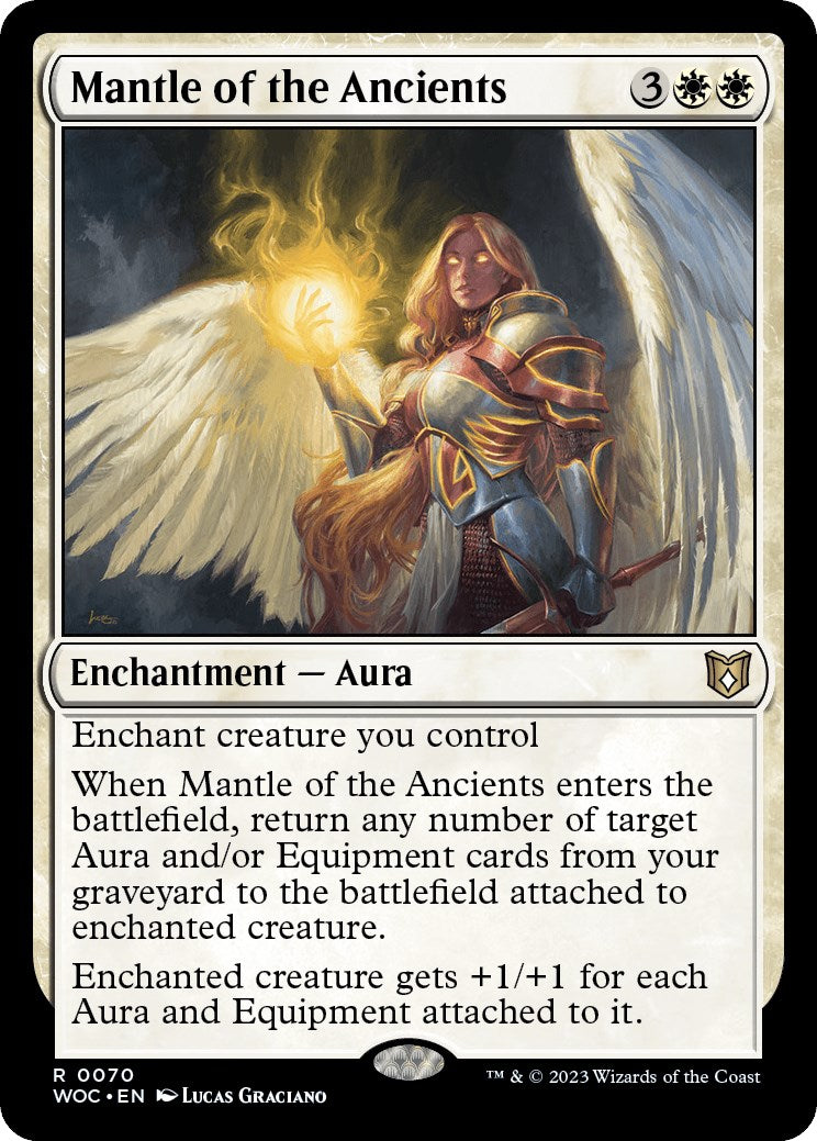 Mantle of the Ancients [Wilds of Eldraine Commander] | Cracking-Singles