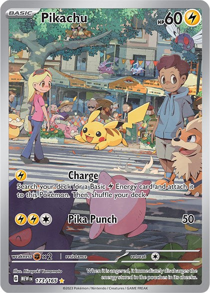 Pikachu (173/165) [Scarlet & Violet: 151] | Cracking-Singles