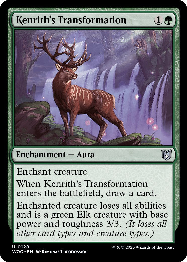 Kenrith's Transformation [Wilds of Eldraine Commander] | Cracking-Singles