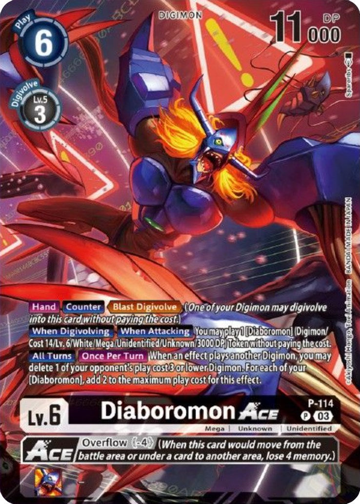 Diaboromon Ace [P-114] (Tamer Goods Set Diaboromon) [Promotional Cards] | Cracking-Singles