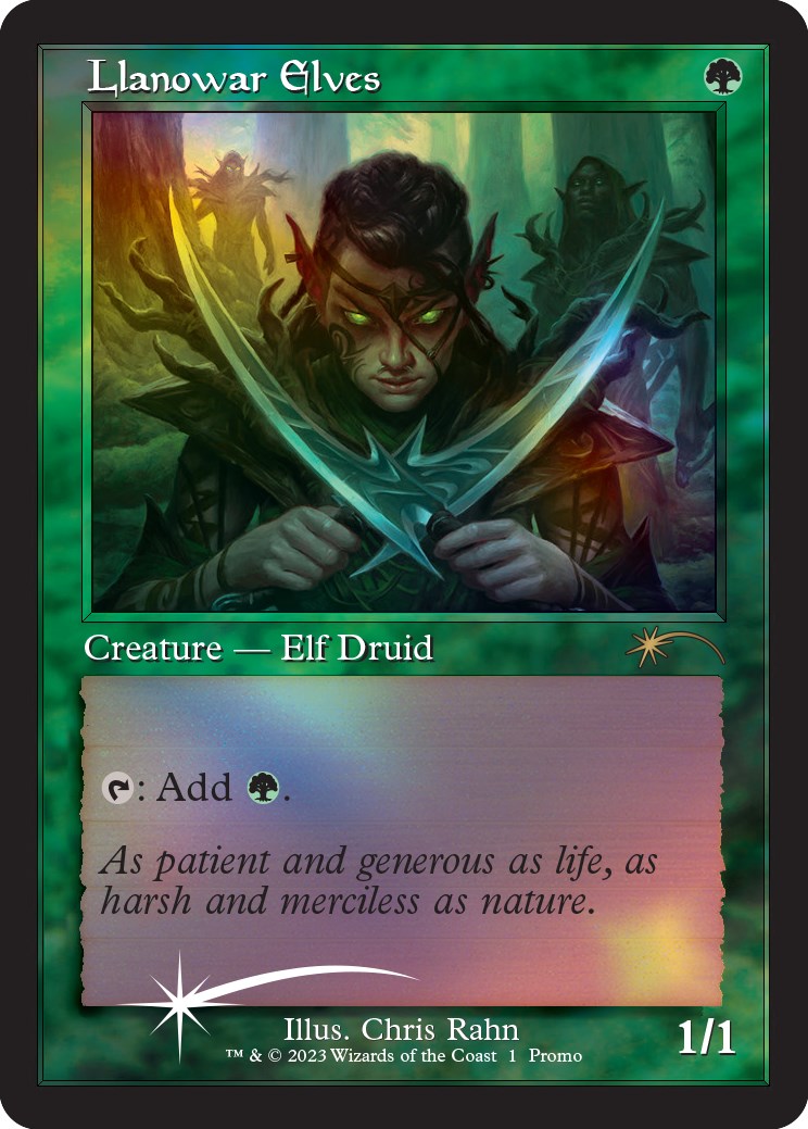 Llanowar Elves (Retro) [Media Promos] | Cracking-Singles