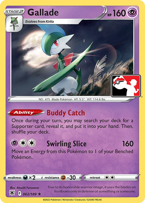 Gallade (062/189) [Prize Pack Series Three] | Cracking-Singles